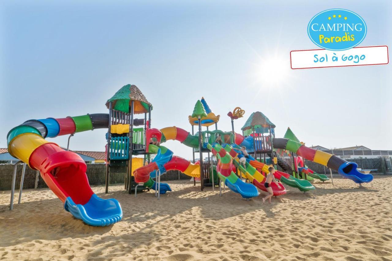 ホテル Camping Paradis Sol A Gogo サンティレール・ド・リエ エクステリア 写真