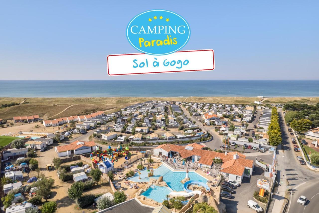 ホテル Camping Paradis Sol A Gogo サンティレール・ド・リエ エクステリア 写真