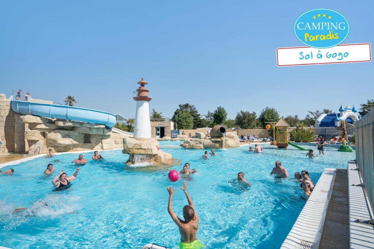 ホテル Camping Paradis Sol A Gogo サンティレール・ド・リエ エクステリア 写真