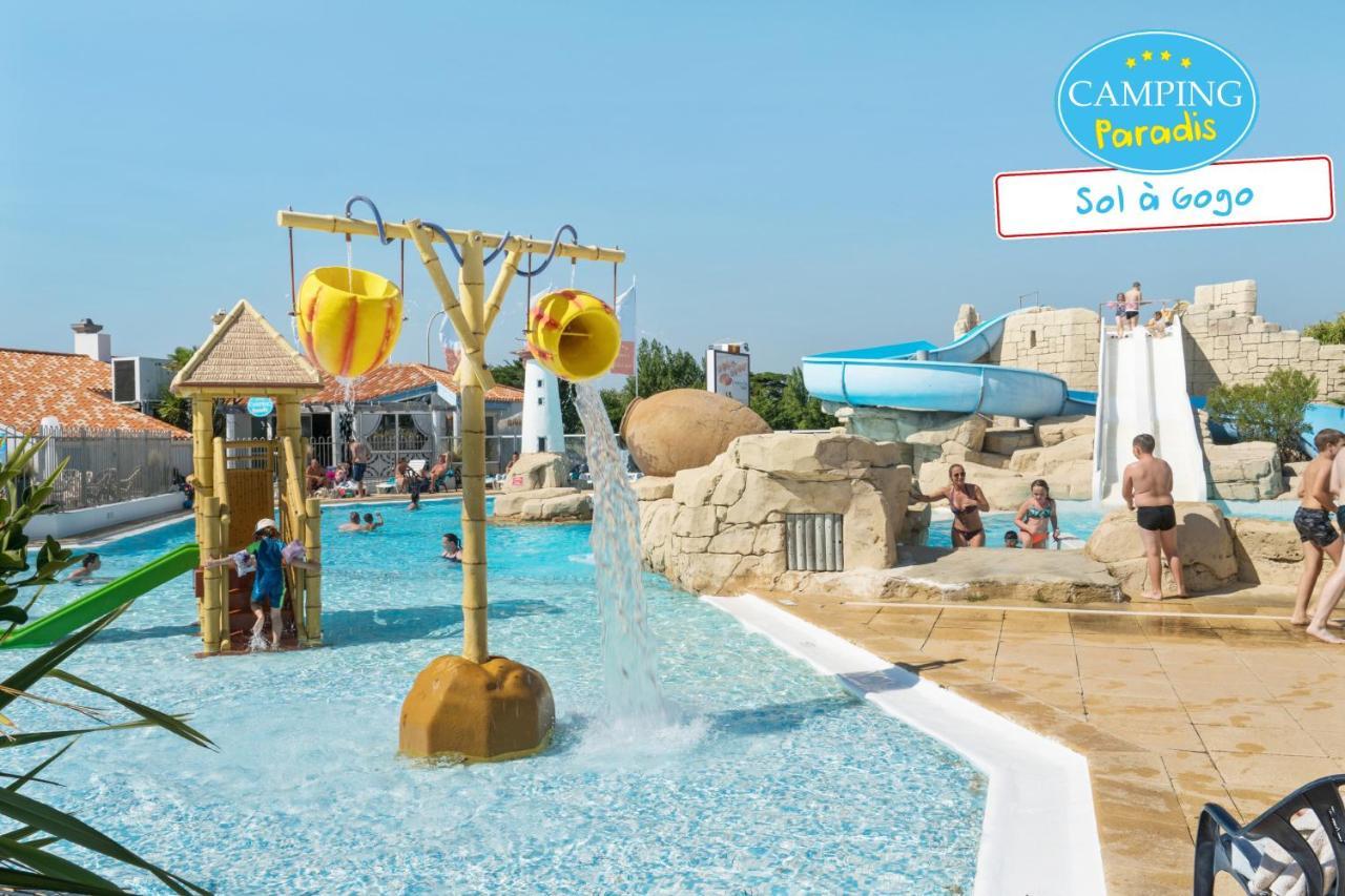ホテル Camping Paradis Sol A Gogo サンティレール・ド・リエ エクステリア 写真