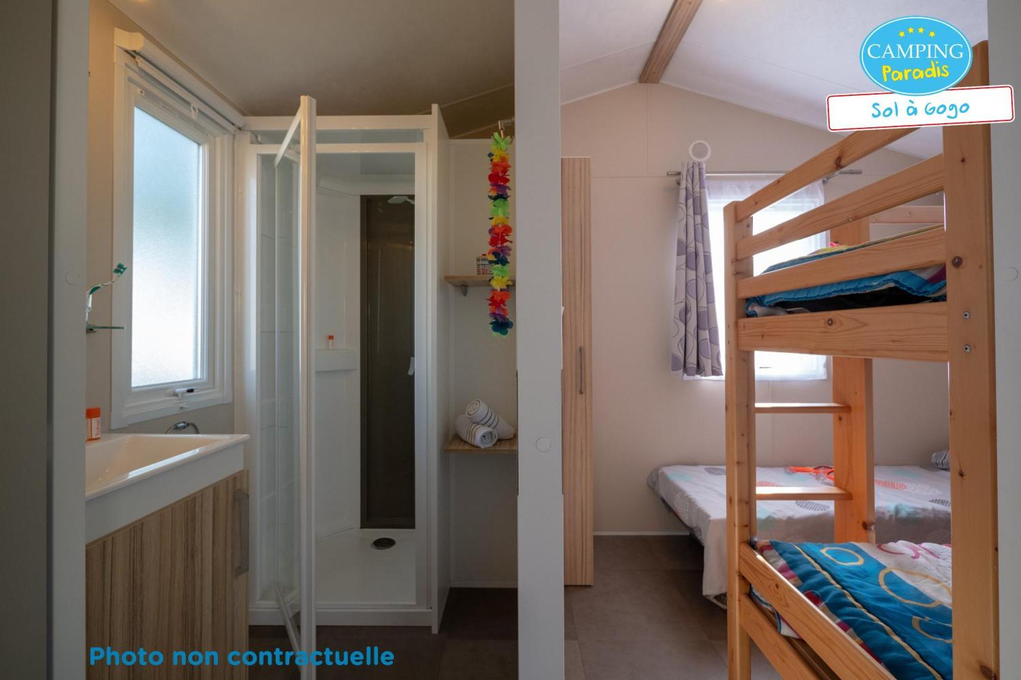 ホテル Camping Paradis Sol A Gogo サンティレール・ド・リエ エクステリア 写真